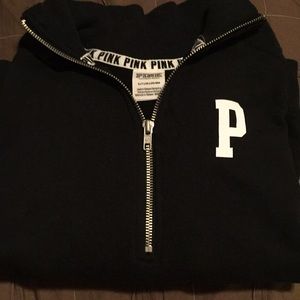 Black Quarter Zip NEVER WORN